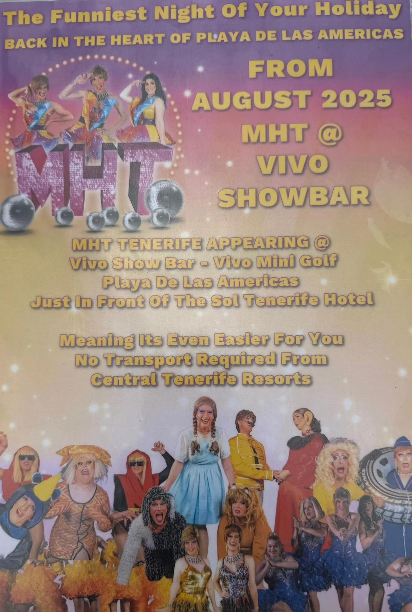 Drag Queen Show — 2h · Easy · Tenerife